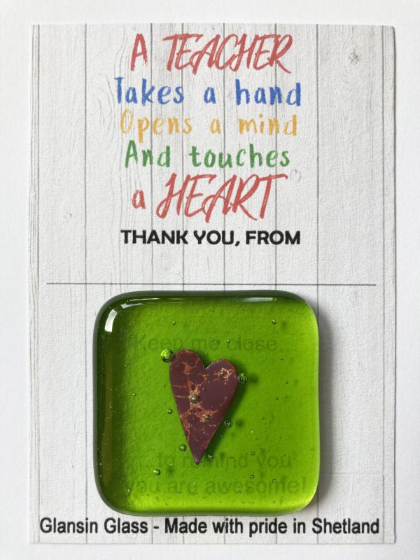 Teacher Token of Appreciation