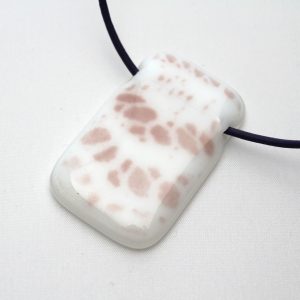 Shetland Lace Dusky Pink Pendant