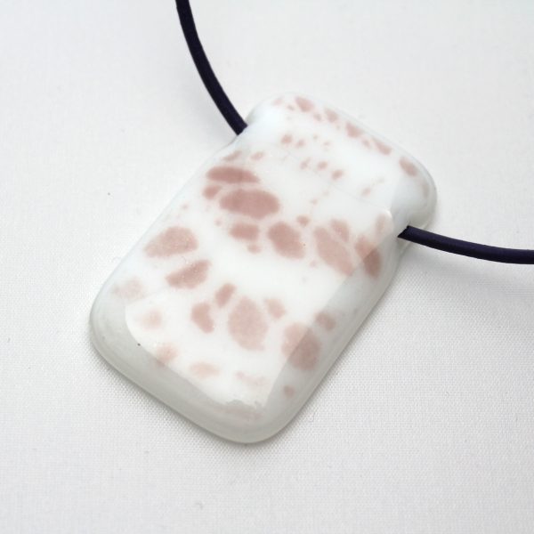 Shetland Lace Dusky Pink Pendant