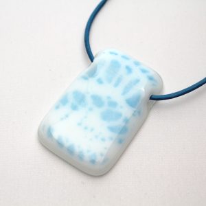 Shetland Lace Turquoise Pendant