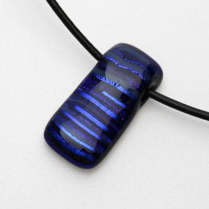 Stripe Dark Blue Pendant